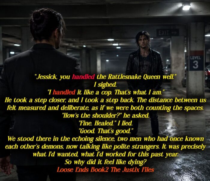 RiK meeting Jessick in a parking garage