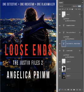 Loose Ends Cover and photoshop layers